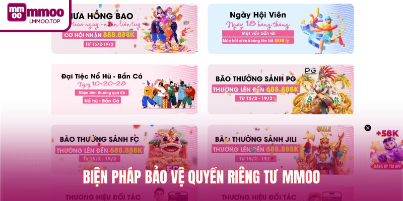Biện pháp bảo vệ quyền riêng tư tại MMOO