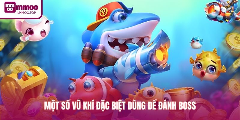 Một số vũ khí đặc biệt dùng để đánh boss